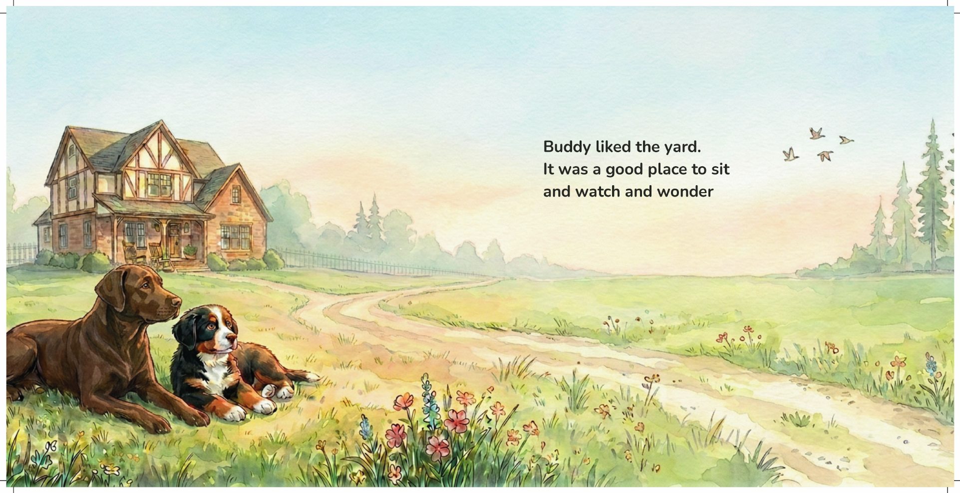 Buddy Goes Beyond the Fence — preview page 1