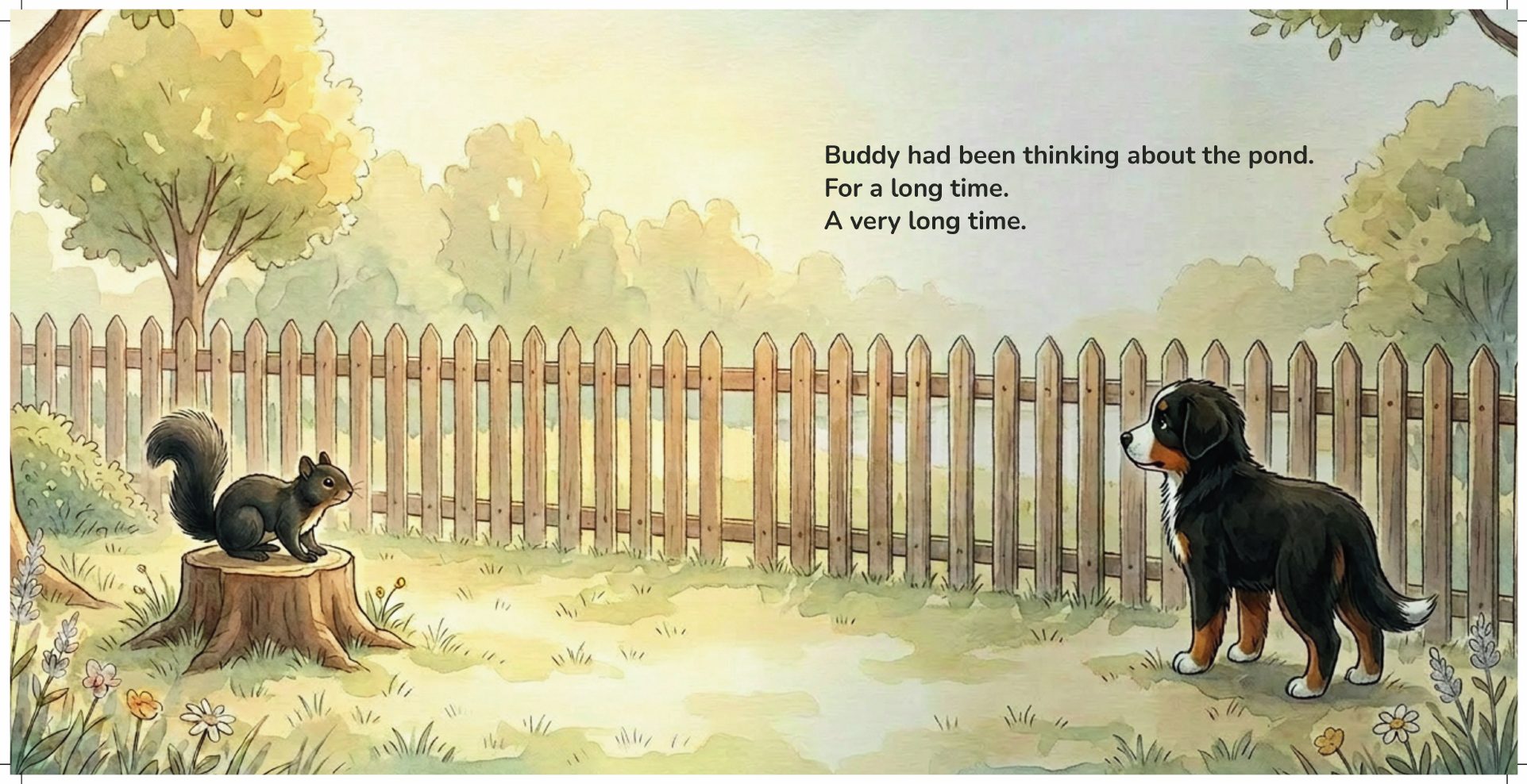 Buddy Visits the Duck Pond — preview page 1