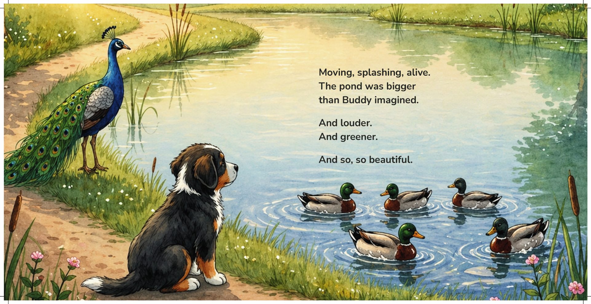 Buddy Visits the Duck Pond — preview page 2