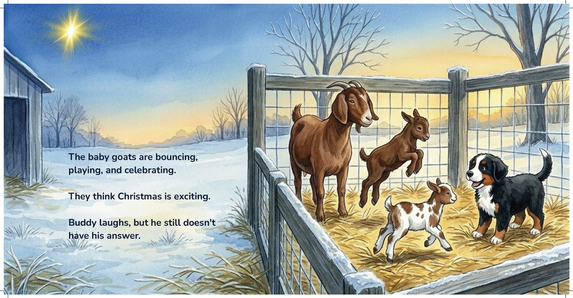 Buddy Follows the Christmas Star — preview page 5