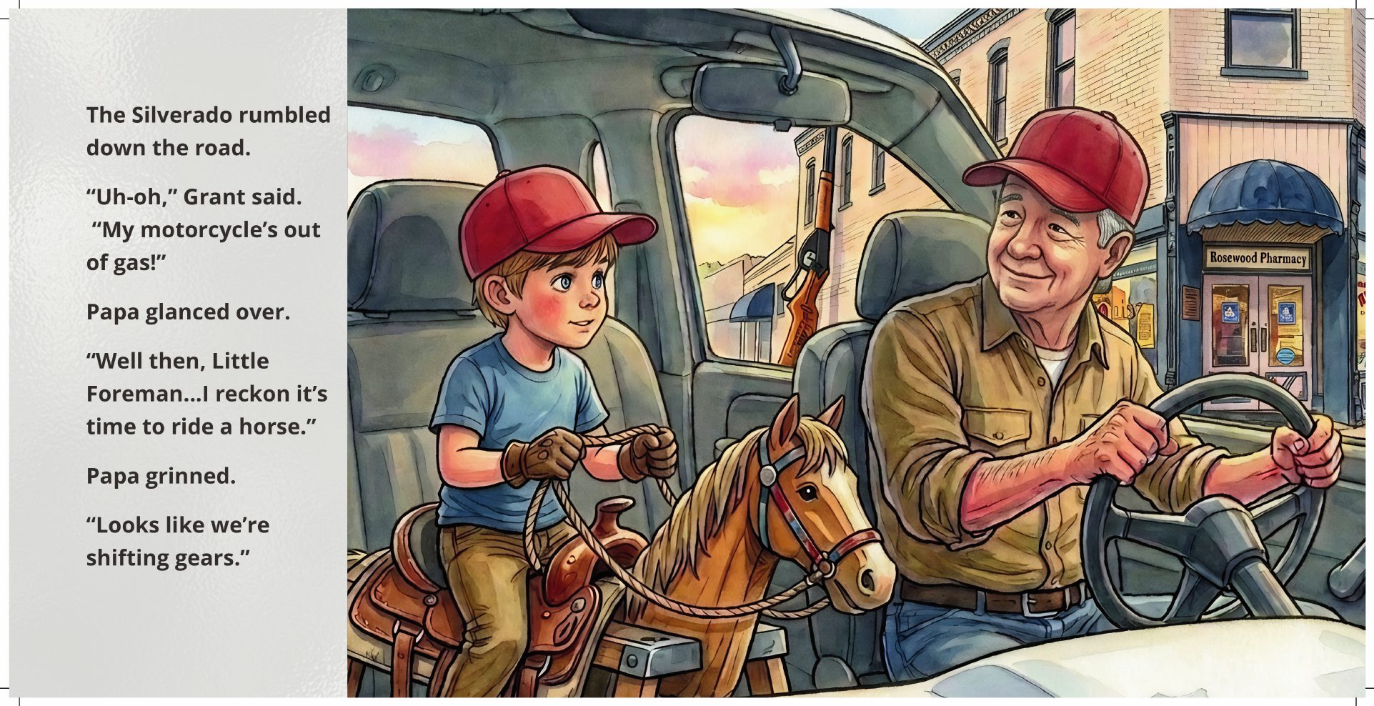 Riding with Papa — preview page 6