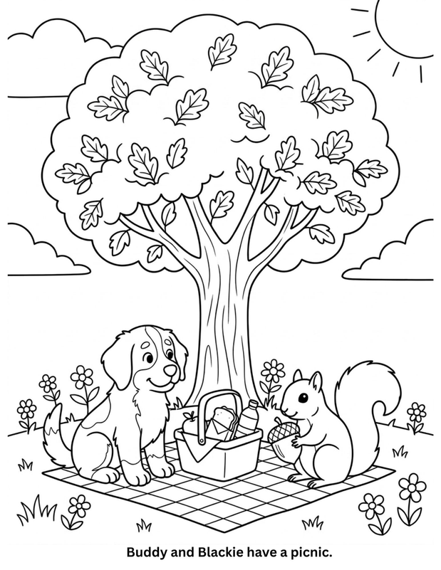 Buddy and Blackie's Picnic