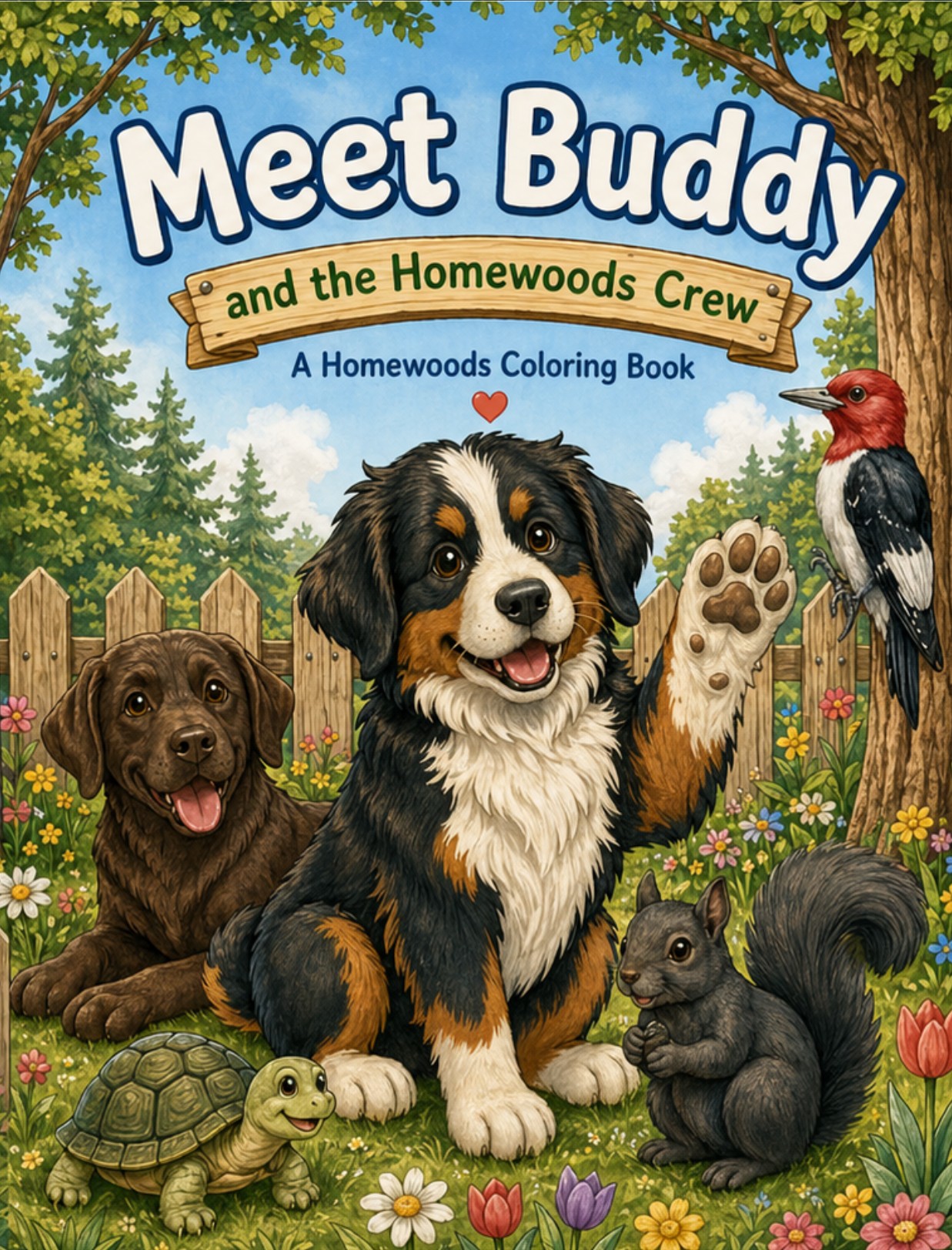 Cover of Meet Buddy and the Homewoods Crew